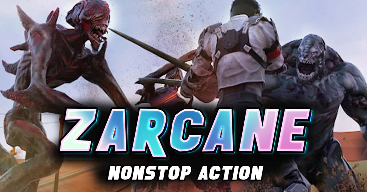 Action-Zarcane: A Zombie Apocalypse Game Cover