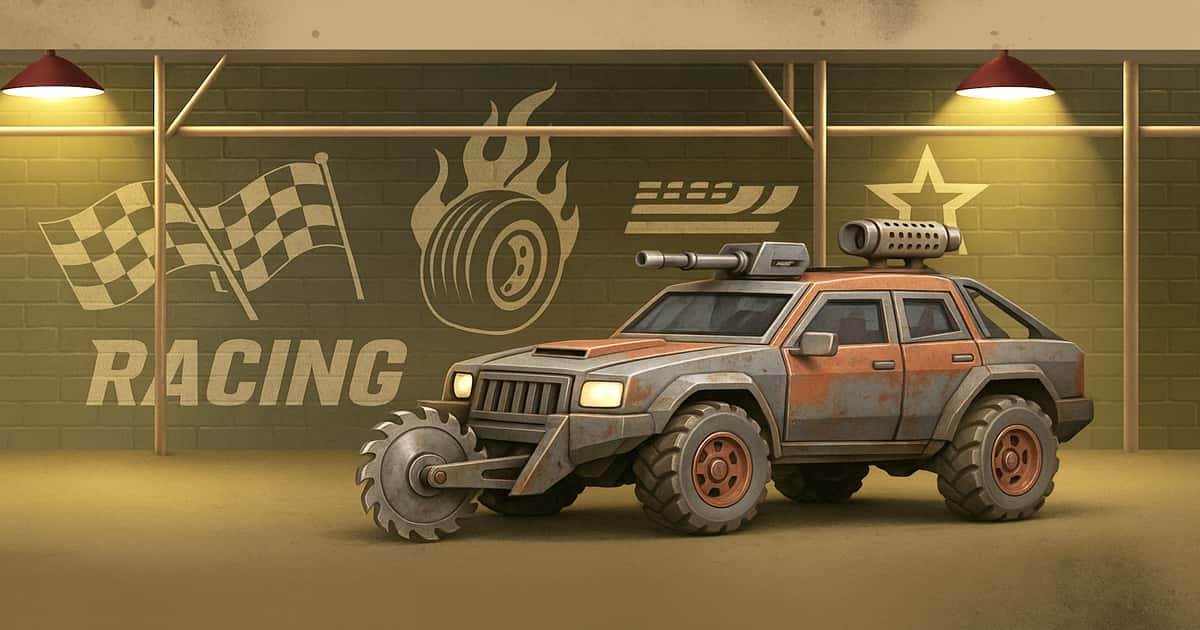 Driving-Zombie Car Racing Game Cover